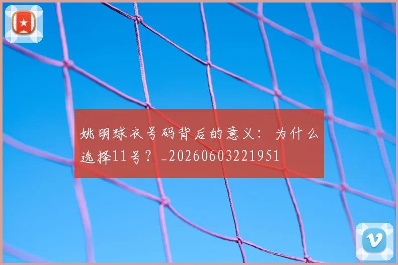 姚明球衣号码背后的意义:为什么选择11号?_20260603221951